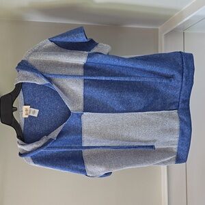 Bibi mixed fabric top